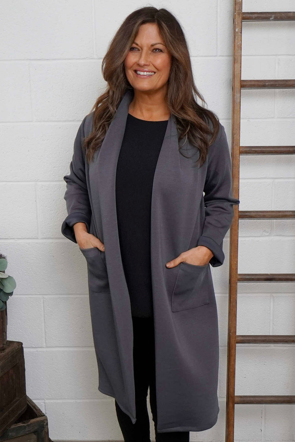 Christabel Jacket Mid Grey