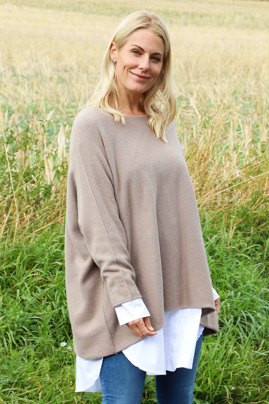 Leah Knitted Jumper Mocha