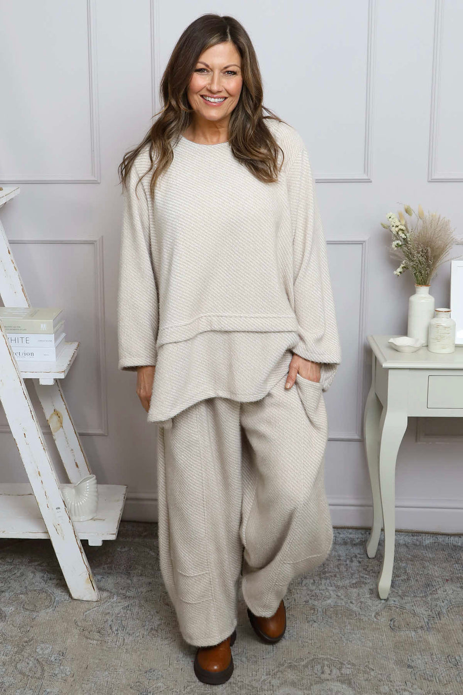 Isola Trousers Stone