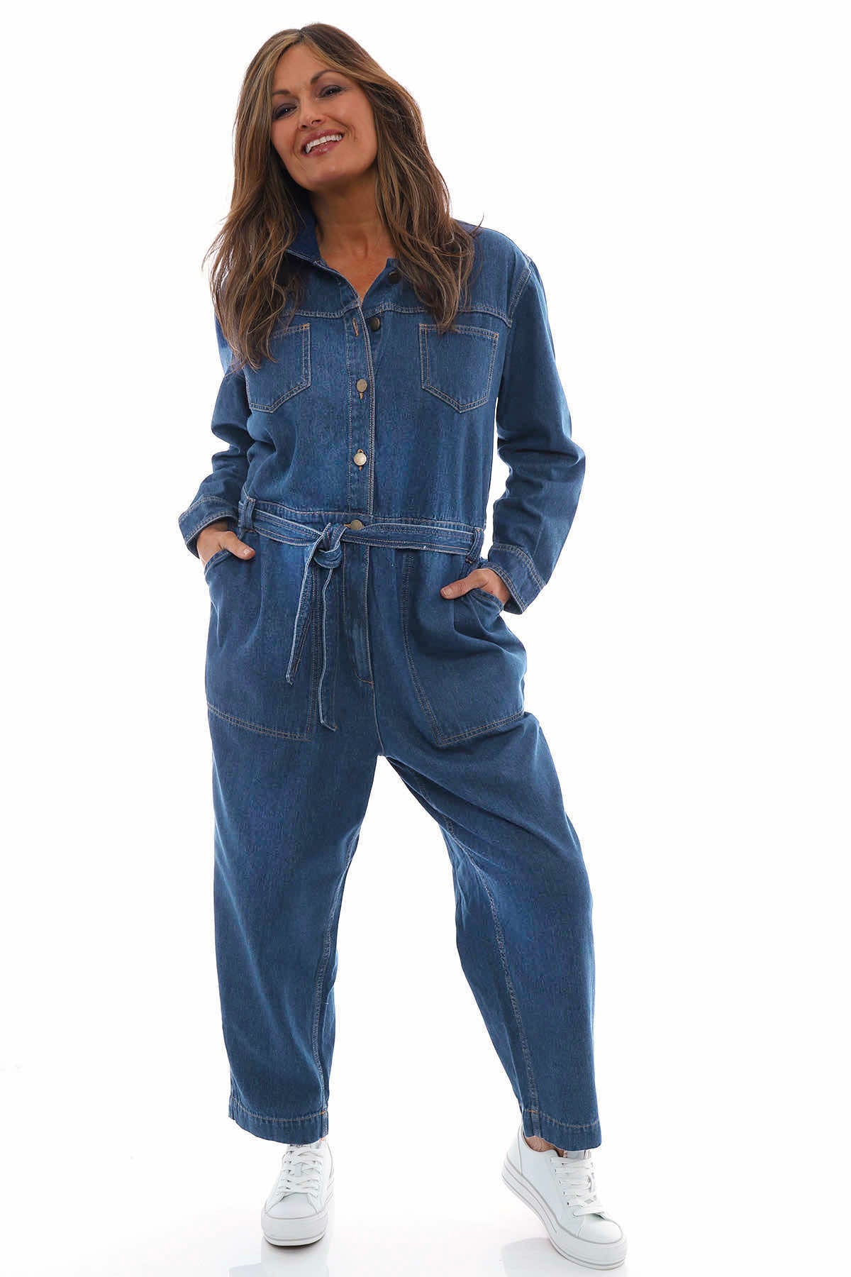 Exclusive Alice Denim Jumpsuit Kit and Kaboodal1