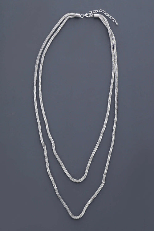 Demi Necklace Silver - Image 1