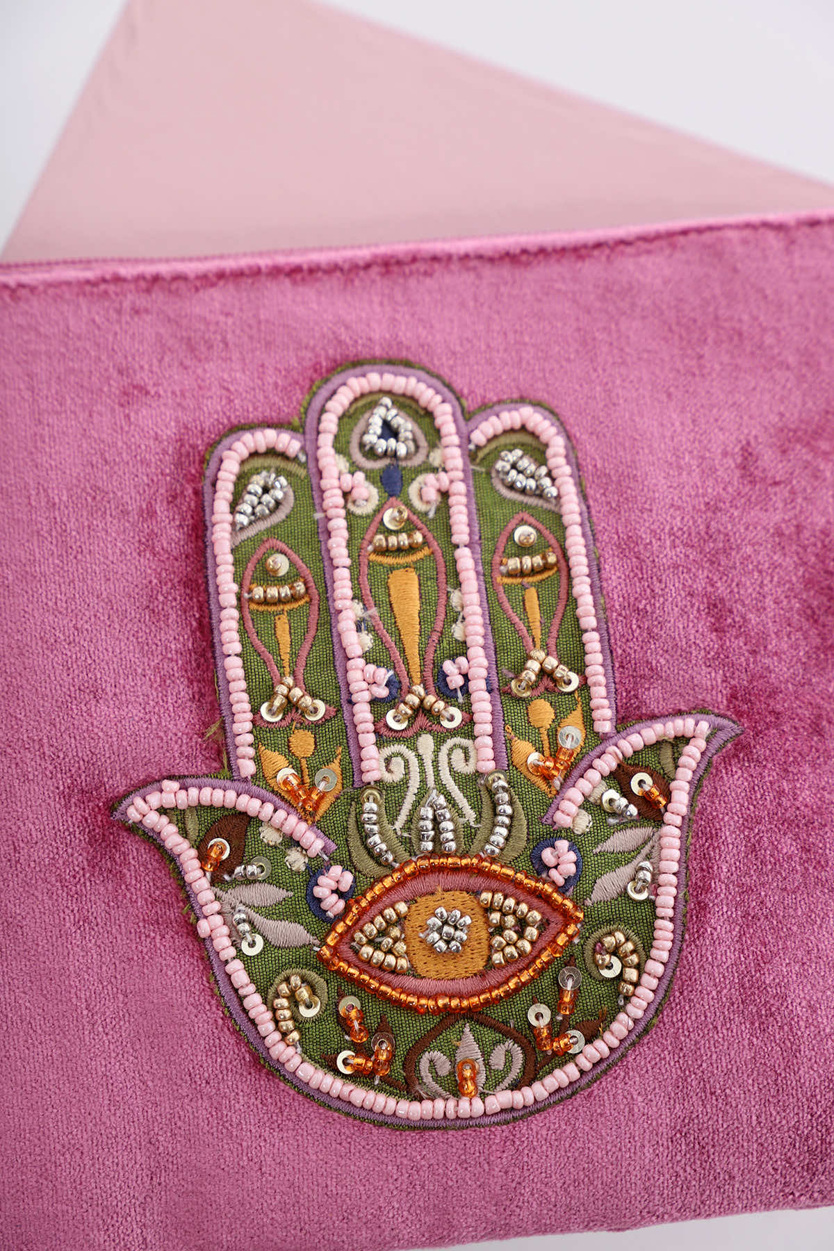 Hand Of Fatima Purse Pink