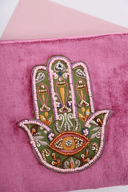 Hand Of Fatima Purse Pink - Image 4