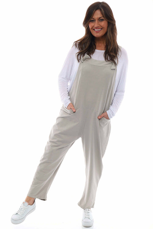 Pabo Jersey Dungarees Stone - Image 1