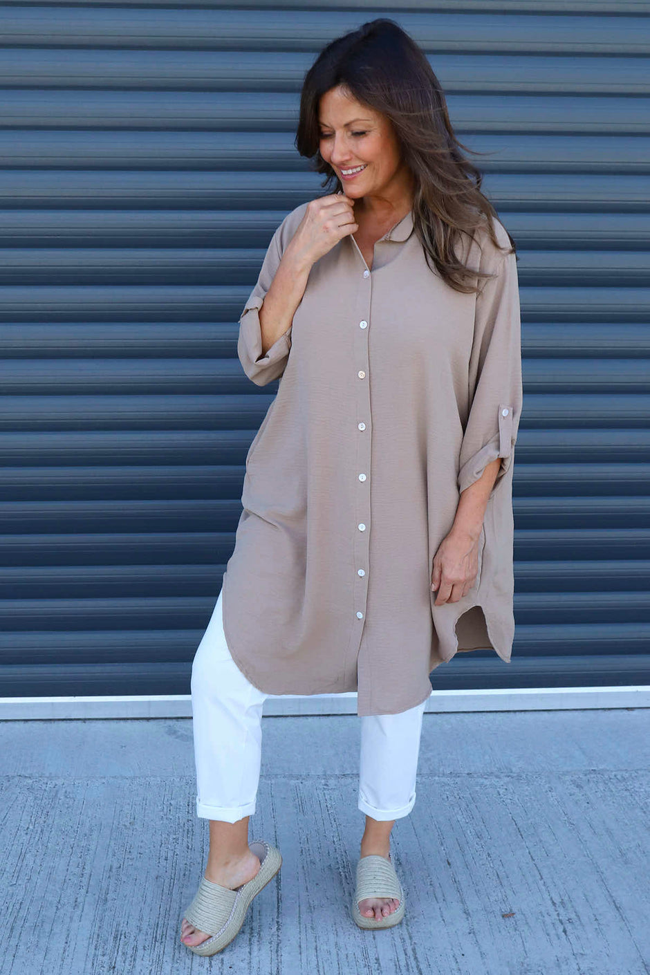 Vivianne Shirt Mocha