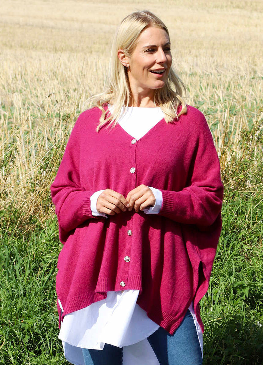 Made In Italy Hattie Knitted Cardigan Kit and Kaboodal