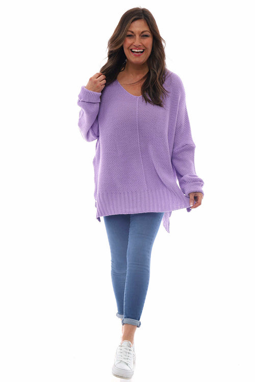 Bo Slouch Jumper Lilac - Image 1