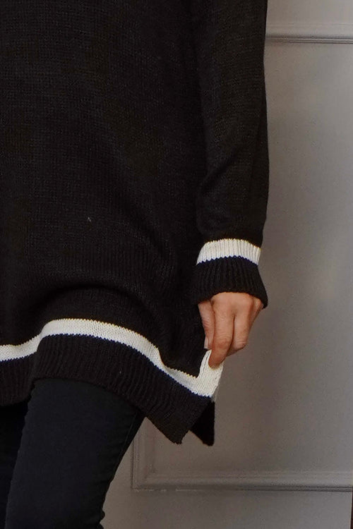 Suzette Knitted Jumper Cocoa - Image 3