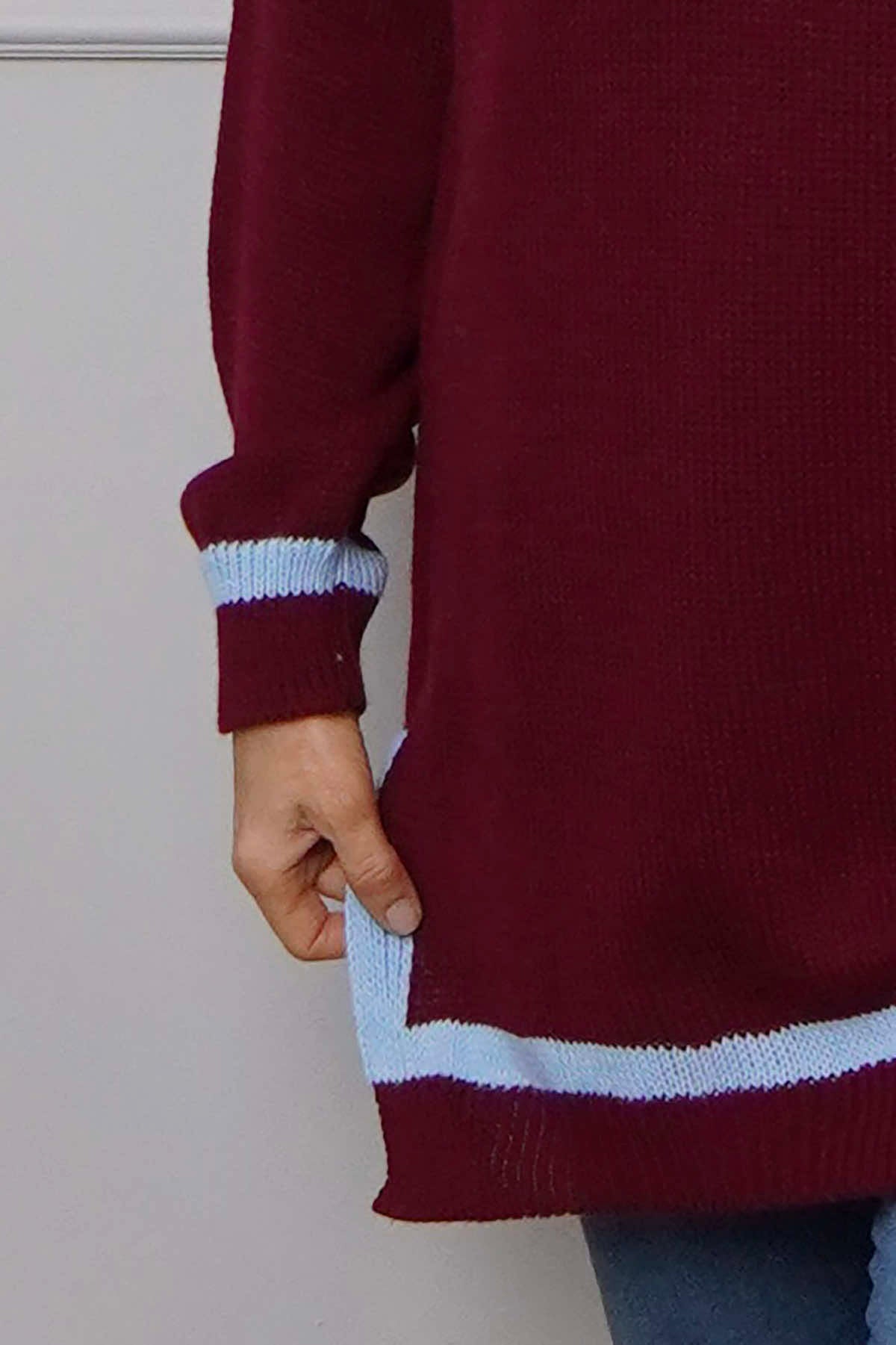 Suzette Knitted Jumper Wine
