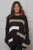 Melva Block Knitted Jumper Cocoa