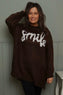 Smile Knitted Jumper Cocoa