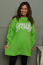 Smile Knitted Jumper Green