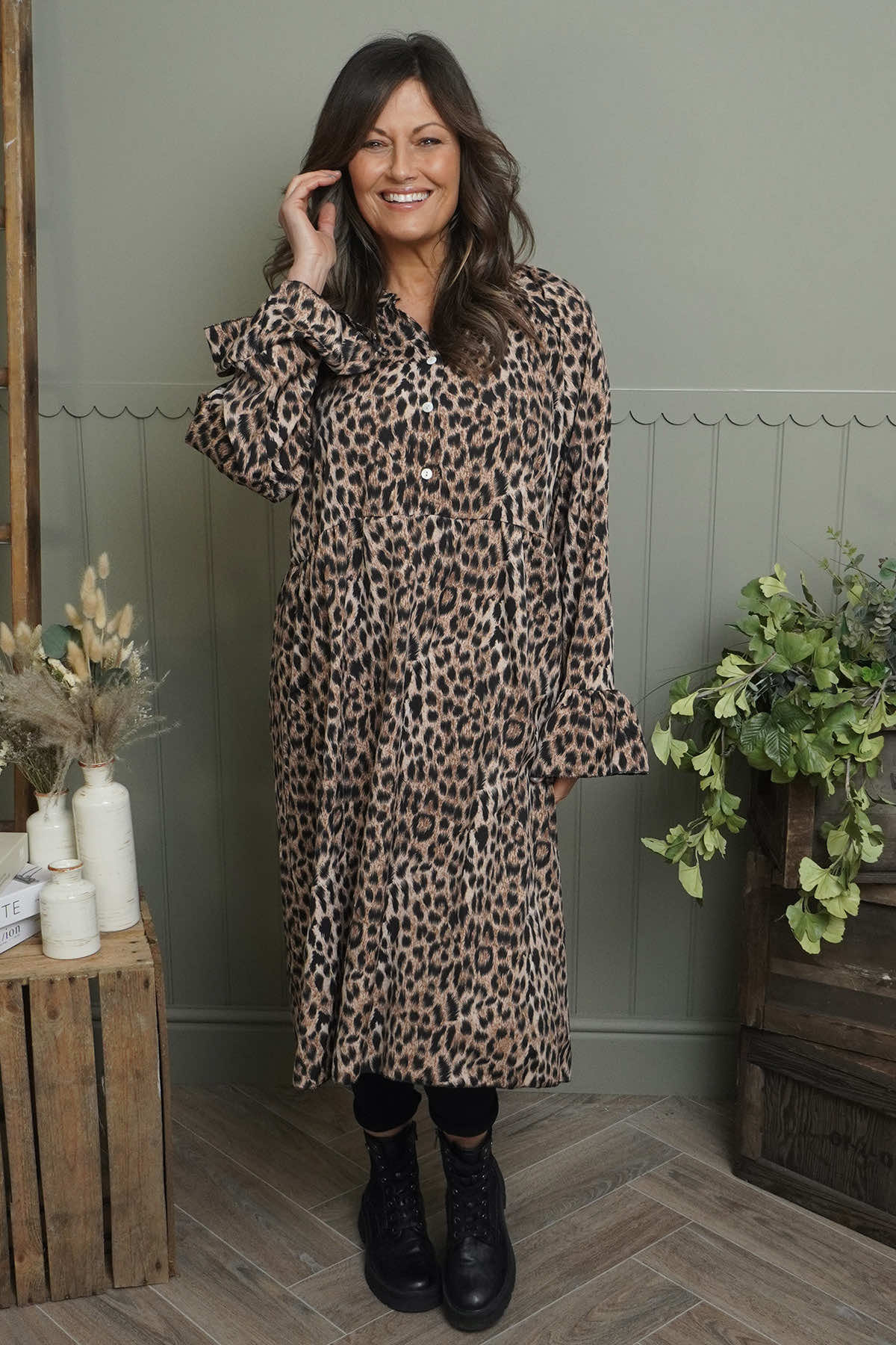 Jackie Animal Print Dress
