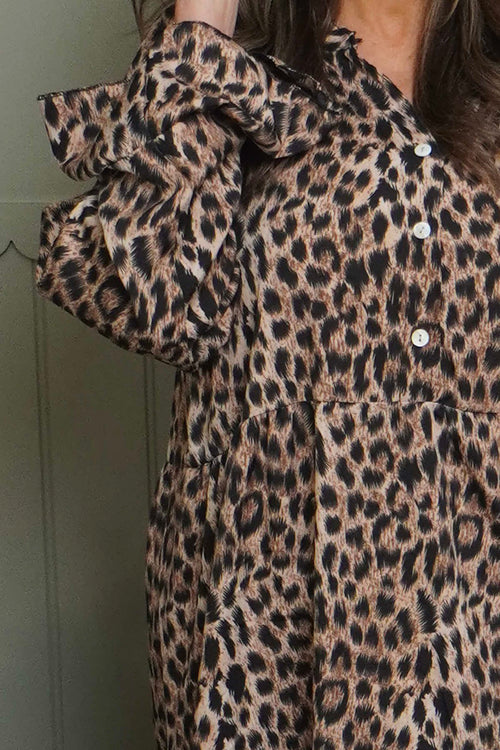 Jackie Animal Print Dress - Image 3