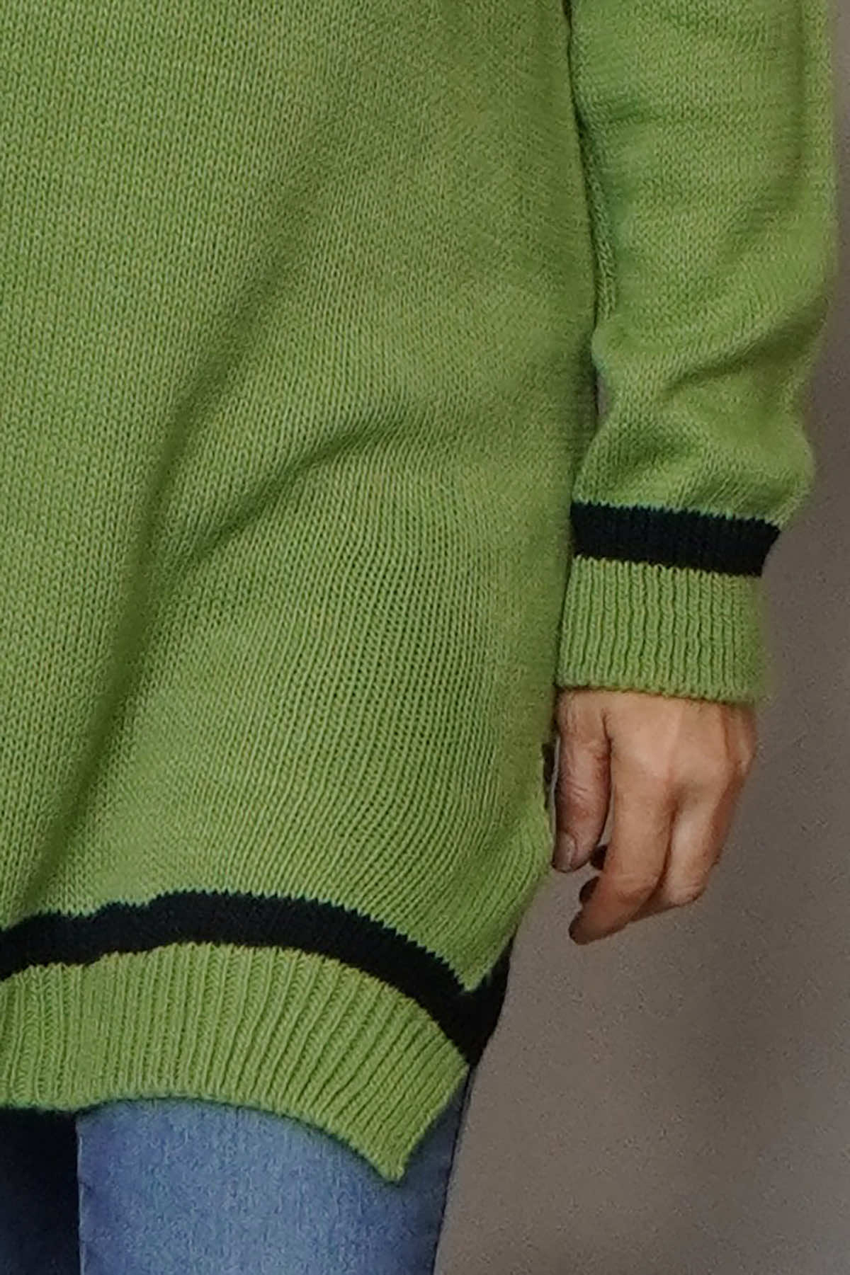 Suzette Knitted Jumper Green