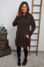Elisa Pocket Knitted Tunic Cocoa