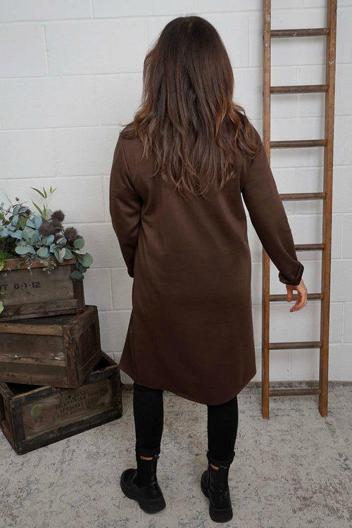 Christabel Jacket Cocoa - Image 4