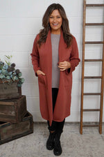 Christabel Jacket Burnt Orange Burnt Orange - Christabel Jacket Burnt Orange