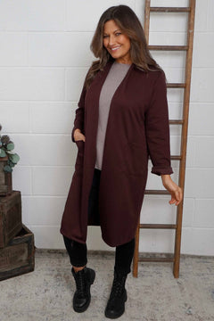 Christabel Jacket Burgundy