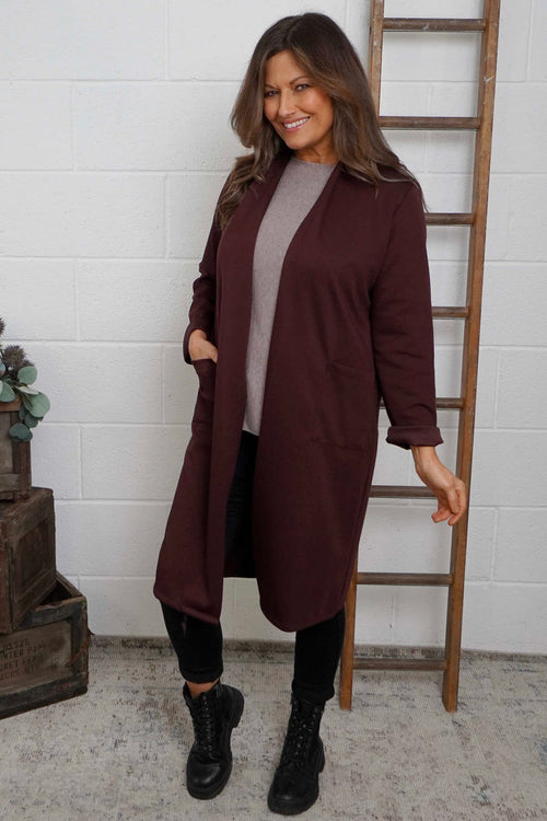 Christabel Jacket Burgundy