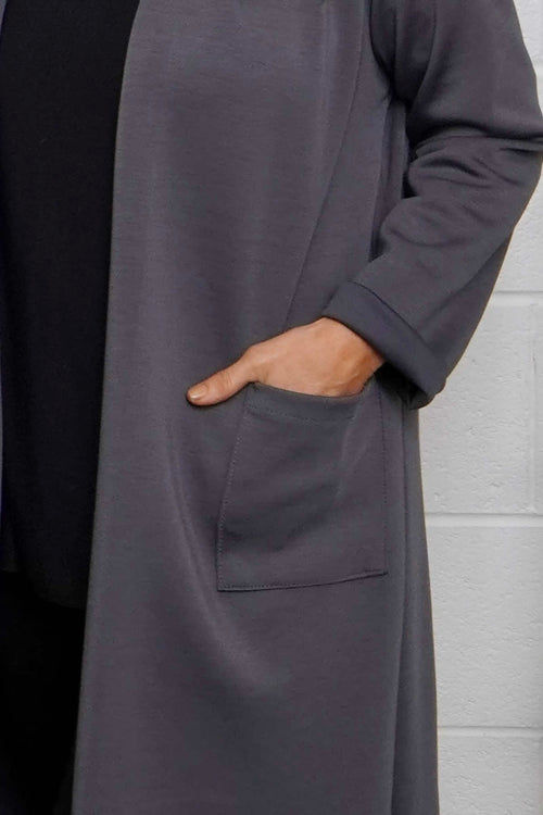 Christabel Jacket Mid Grey - Image 3