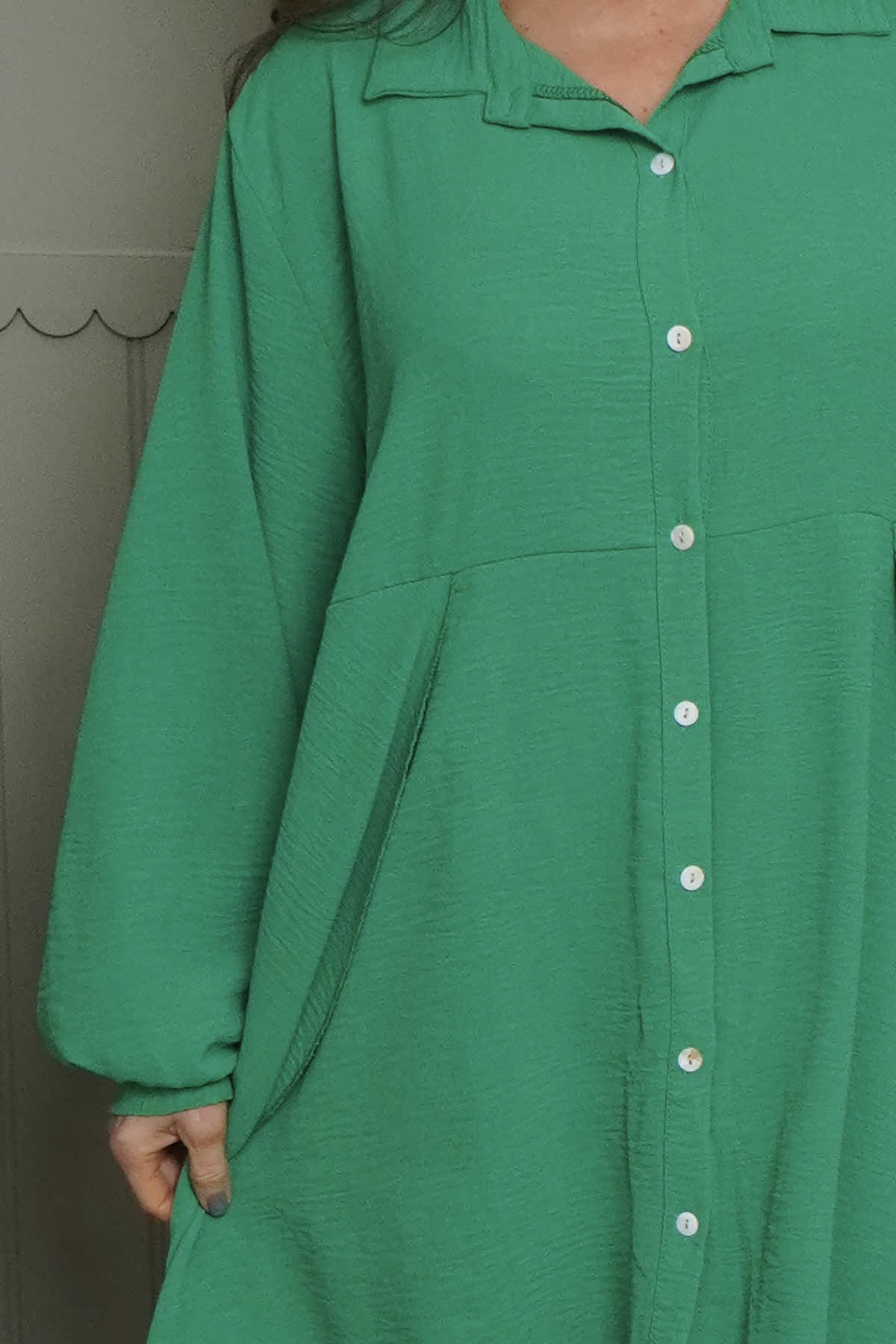 Eulalia Shirt Emerald