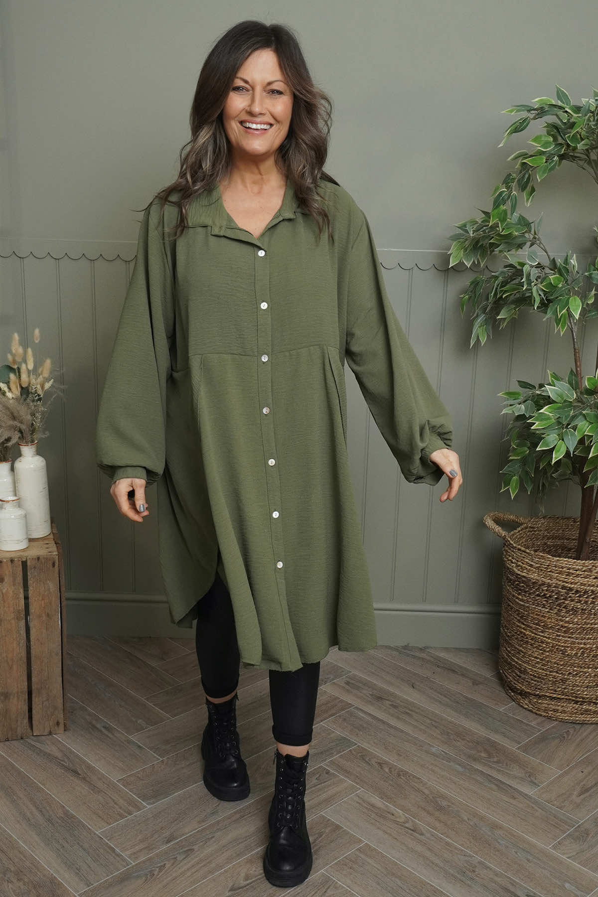 Eulalia Shirt Khaki