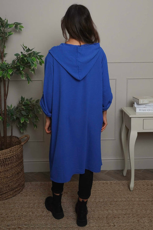 Viviette Hooded Tunic Cobalt - Image 4