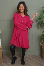 Eulalia Shirt Hot Pink Hot Pink - Eulalia Shirt Hot Pink