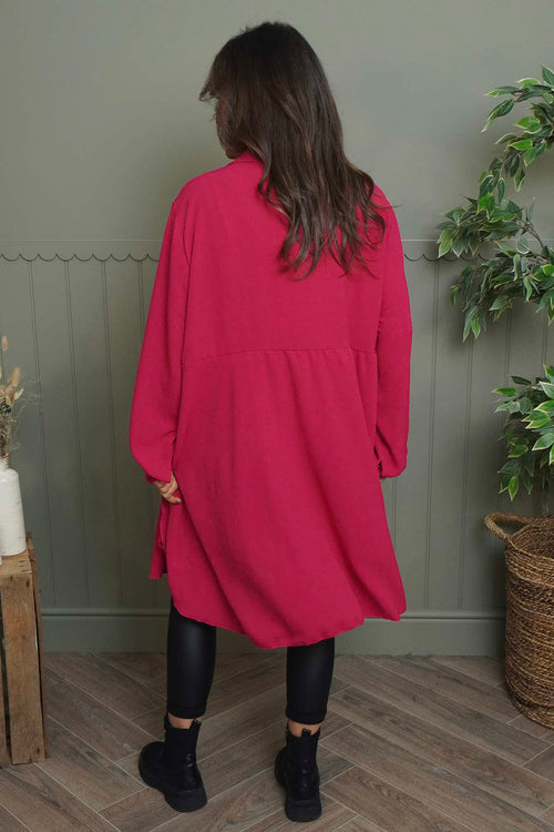 Eulalia Shirt Hot Pink - Image 4