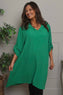 Viviette Hooded Tunic Emerald