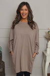 Haisley Cotton Tunic Mocha