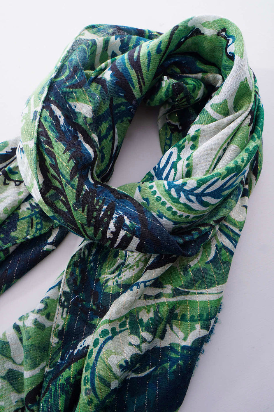 Sheila Scarf Green