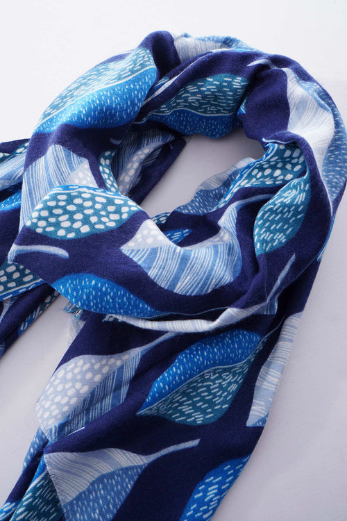 Triana Scarf Blue - Image 1