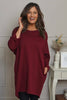 Haisley Cotton Tunic Wine