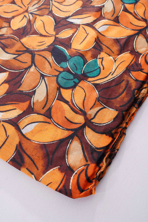 Sheena Scarf Orange - Image 4