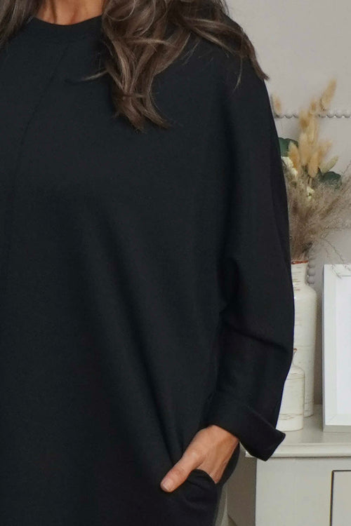 Haisley Cotton Tunic Black - Image 3