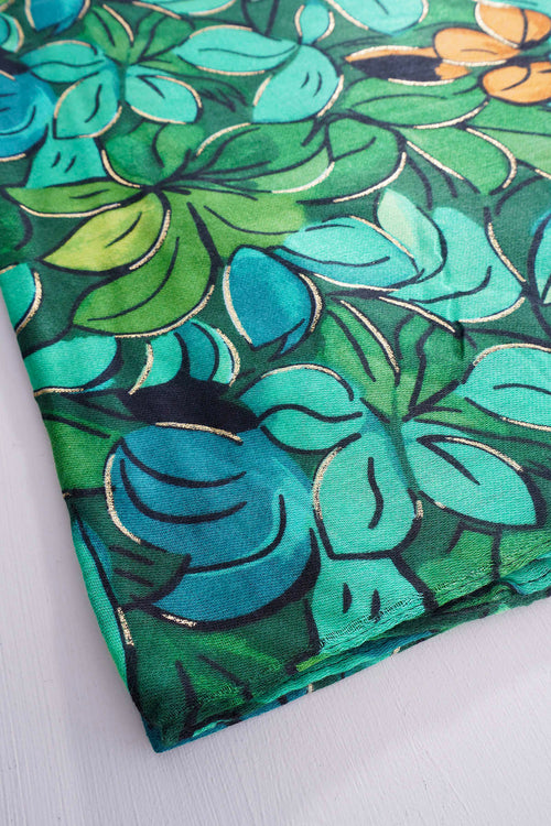 Sheena Scarf Green - Image 4