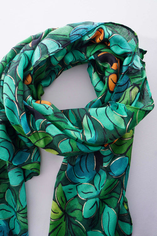 Sheena Scarf Green - Image 2