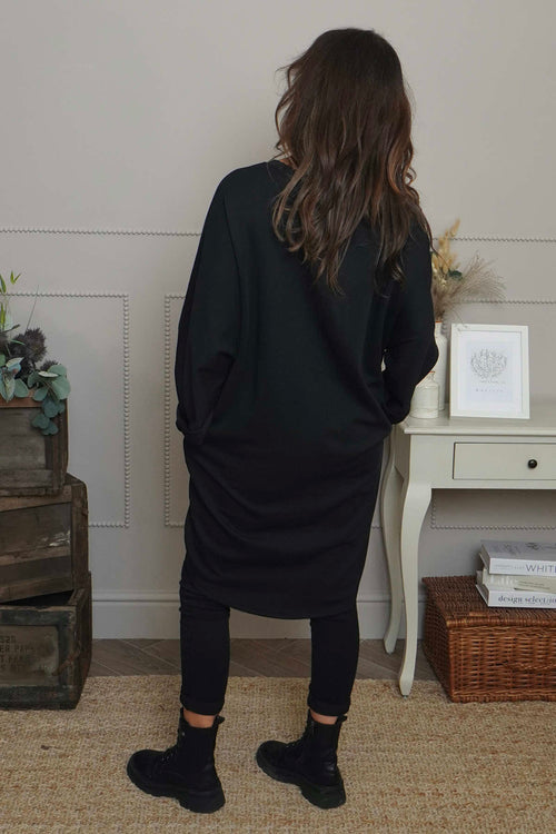 Haisley Cotton Tunic Black - Image 4
