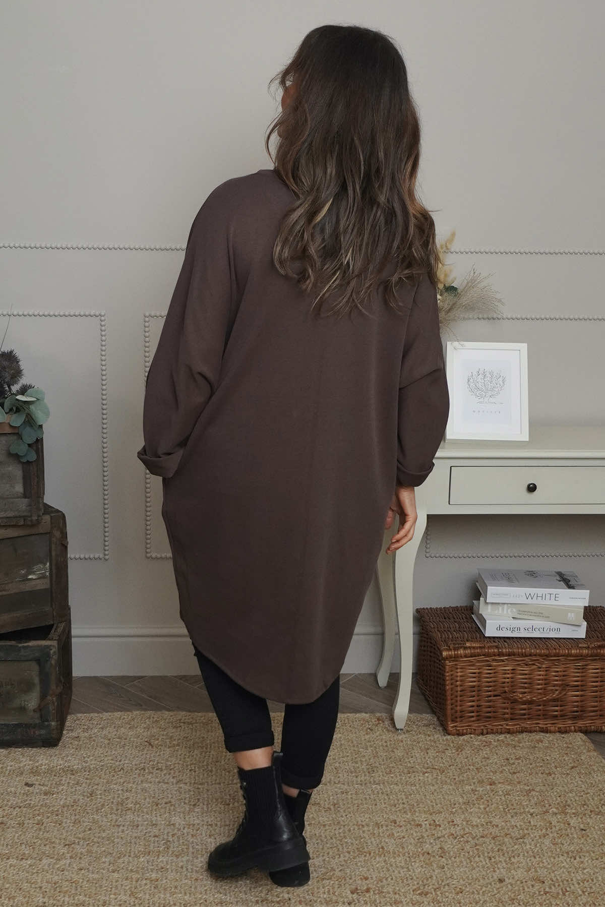 Haisley Cotton Tunic Cocoa