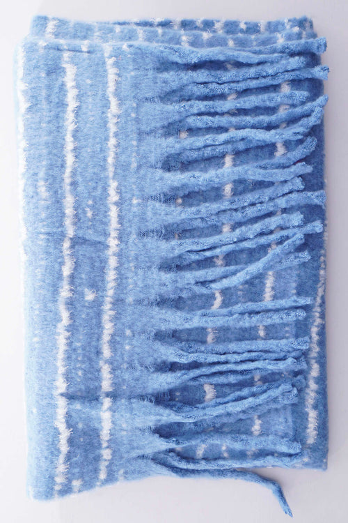Abigail Scarf Blue - Image 3