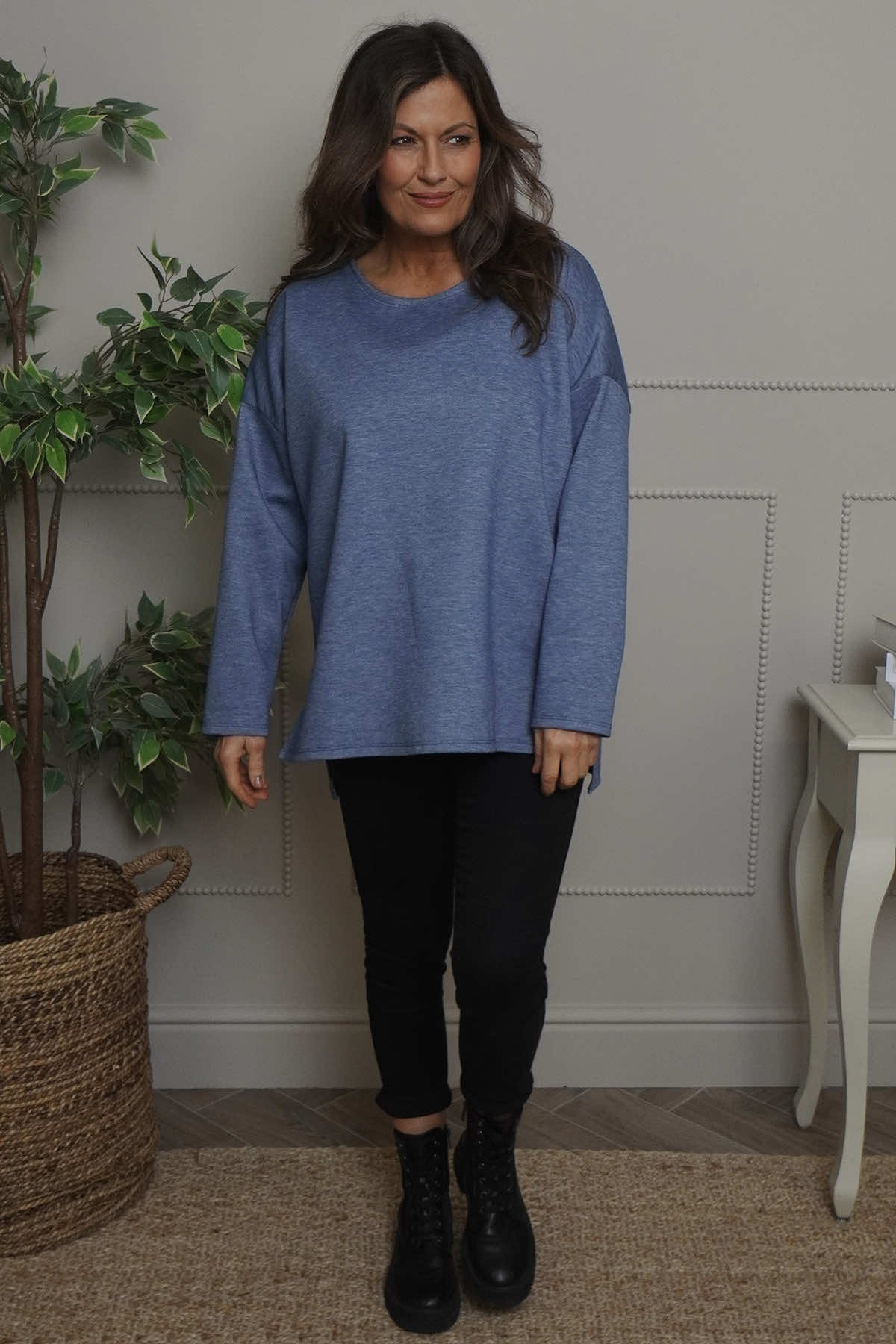 Esra Top Blue
