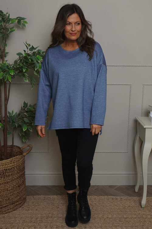 Esra Top Blue - Image 1