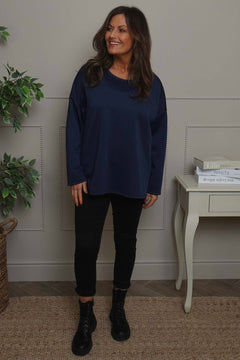 Esra Top Navy