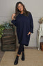 Haisley Cotton Tunic Navy