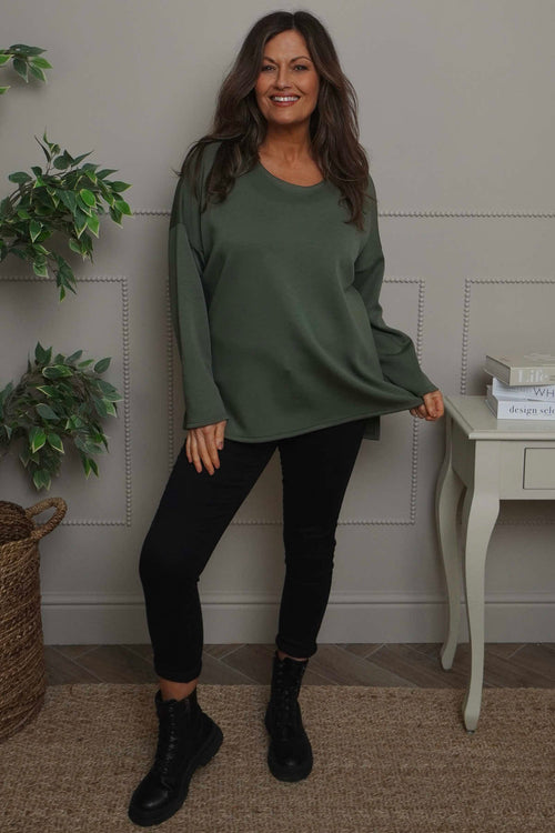 Esra Top Khaki - Image 2