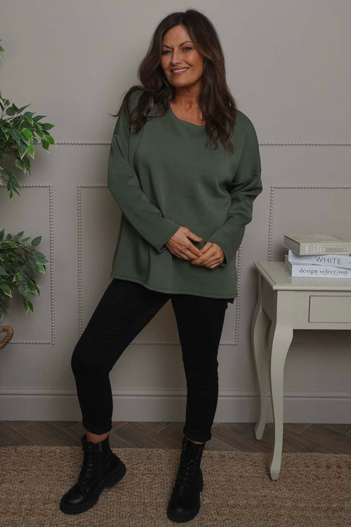 Esra Top Khaki - Image 3