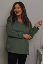 Esra Top Khaki Khaki - Esra Top Khaki