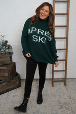 Apres Ski Polo Neck Jumper Bottle Green Bottle Green - Apres Ski Polo Neck Jumper Bottle Green